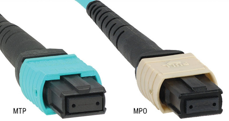 perbedaan antara konektor MTP & MPO
